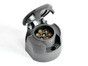 Пластиковая розетка фаркопа на легковой прицеп