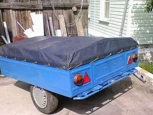 Тент на прицеп к легковому авто