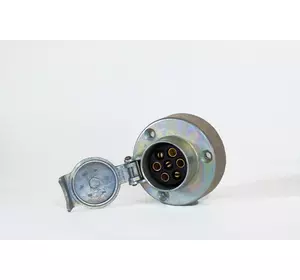 Вилка + розетка металева для причепа (Україна) ПС-300 комплект Вилка + розетка металева для причепа (Україна) ПС-300 комплект