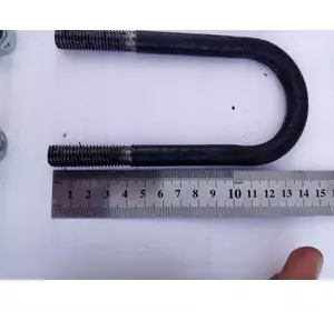 Стремянка на рессоры AL-KO круглая ось 50 мм (длина - 14 см толщина - 12 мм)
