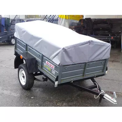 Тент ПВХ Єврофура на легковий причіп Лідер 1,80 х 1,25