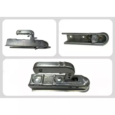 Зчіпний замок легкового причепа на дишло квадратне 50мм