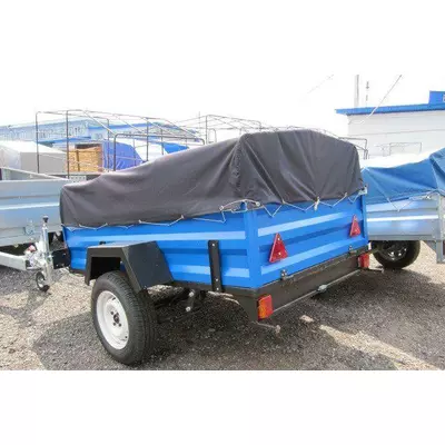 Тент на легковий причіп з тканини Оксфорд Креон 2,50х1,30