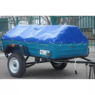 Тент ПВХ Єврофур на легковий причіп ПГА-1 1.80м х 1.30м