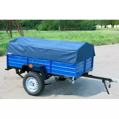 Тент ПВХ Єврофура на легковий причіп Бобер 1,90х1,30