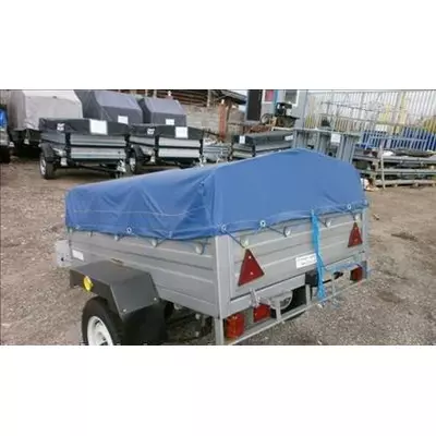 Тент Вісь П-2.8 1,96 х 1,36 ПВХ Єврофура на легковий причіп