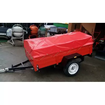 Тент ПВХ Єврофура на легковий причіп АМС Староконь 2,00 х 1,20