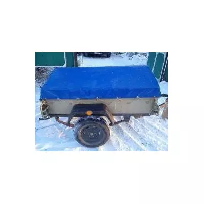 Тент ПВХ Єврофура на легковий причіп КрАЗ 1,85 х 1,35