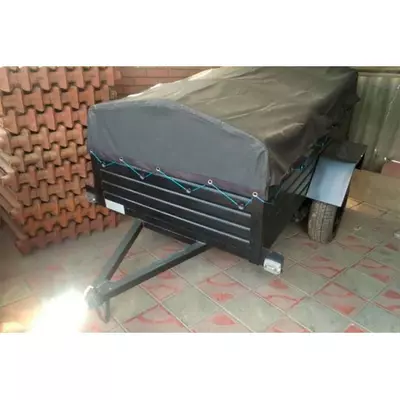 Тент на легковий причіп Кама-500 2.00 х 1,20 з матеріалу Oxford