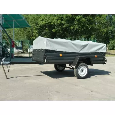 Тент до легкового причепу Лев-26 сумково-рюкзачний Oxford