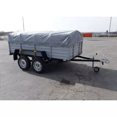 Тент для легкового причепа ПВХ Єврофура КРД 3,20х1,56