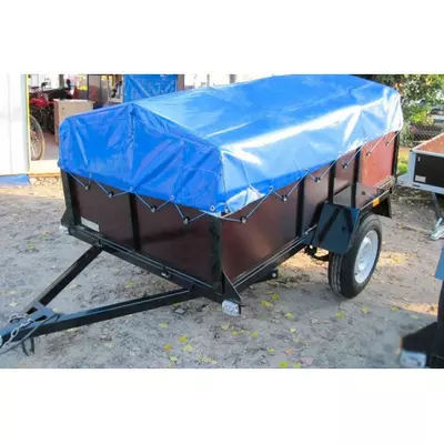 Тент з ПВХ на легковий причіп Палич Єврофура 2,60 х 1,35