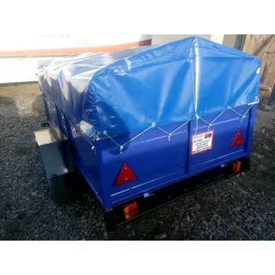 Тент 2,15 х 1,30 ПВХ Єврофура на легковий причіп ПАВАМ