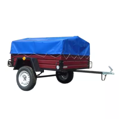 Тент ПВХ Єврофура на легковий причіп "Лев-18" 1.80х1.30