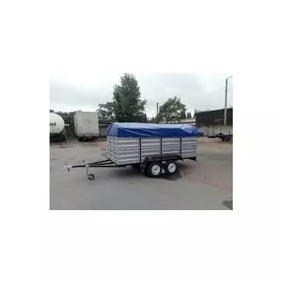 Тент ПВХ Єврофура на легковий причіп Палич 3,10х1,60