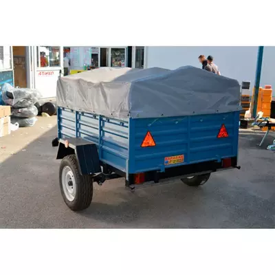 Тент ПВХ на легковий причіп Караван Єврофура 2,00 х 1,30