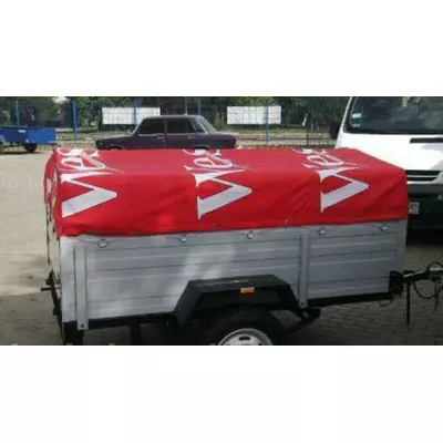 Наметовий тент на легковий причіп АМС 2,00 х 1,20