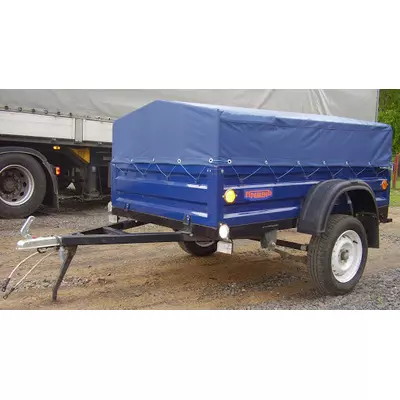 Тент ПВХ Єврофура на легковий причіп КрКЗ-100 1,90 х 1,30