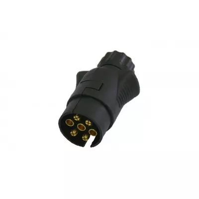 Вилка 7-ми контактна до причепа пластик TESAT (Польща)