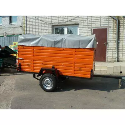 Тент на легковий причіп Лев-25 ПВХ Єврофура