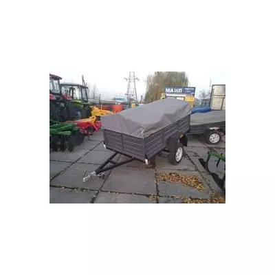 Тент сумково-рюкзачний Oxford на легковий причіп Чемпіон 2,10 х 1,25