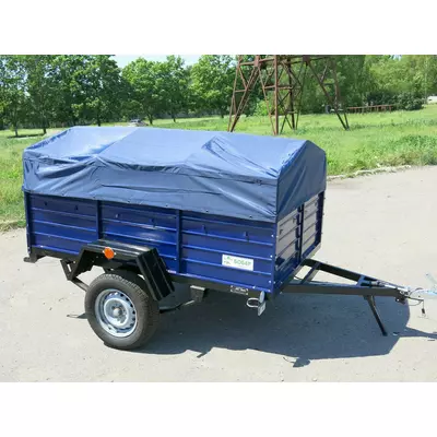 Тент сумково-рюкзачний Oxford на легковий причіп Бобер 1,90х1,30