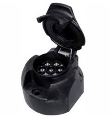 Купить розетку фаркопа семиконтактную плаcтиковую DUNAJ (Польша)